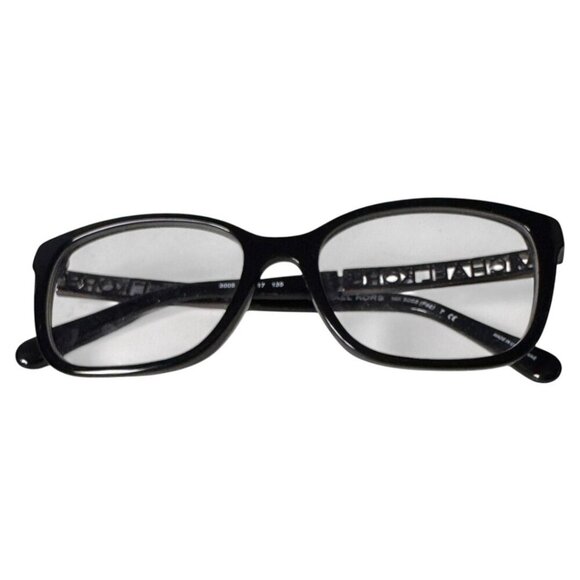 Michael Kors MK8008 3005 52/17 Womens Black & Gunmetal Eyeglasses Frames only - Picture 1 of 6